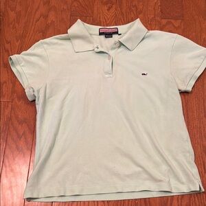 Vineyard Vines Mint Green Short Sleeve Polo Shirt L